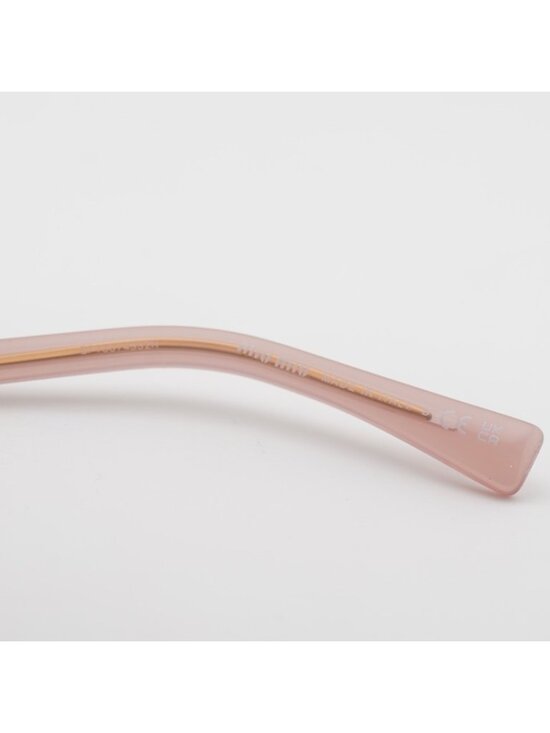 Miu Miu MU04ZS 20I60V Sunglasses Opaline Pink Oval Frame, Pink Lenses main image 10
